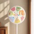 Funda antipolvo elástica para ventilador de pie con estampado de monstruos lindos - Monstruo peludo