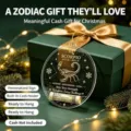 Personalisierter Skorpion Sternzeichen Weihnachten Geldhalter Ornament für festliche Geschenke - Skorpion