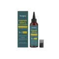 Huile capillaire de pépins de courge et romarin 100ml avec flacon boîte pour soin. - 100ml + Ensemble de Peigne
