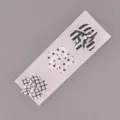 Leuke zwart-witte magnetische windmolen decoratie voor het stuur van de fiets en racefiets. - Zwart-wit-grijs kleurtinten (set van 3)