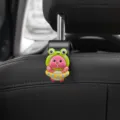 Gancho para reposacabezas de coche diseño de rana de dibujos animados para asiento trasero auto - Castor Rana / 1 Pieza/Paquete