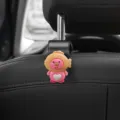Bonito gancho para asiento de coche con diseño de dibujos animados, colgador versátil. - Castor Taiyaki / 1 Pieza/Paquete
