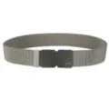 Premium gray elastic tactical belt featuring a black quick-release magnetic buckle - Dark Gray / 120cm