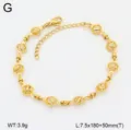 Bracelet en acier inoxydable avec pendentif boule creuse, vue de détail et chaîne. - Style 9