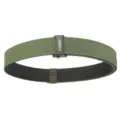 Heavy-duty olive green nylon tactical belt with automatic TUSHI buckle for outdoor use. - 120cm / Army Green