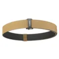 Coyote brown double-layered thickened nylon tactical belt with black automatic buckle - 120cm / Dark Brown