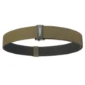 Heavy-duty double-layered tactical nylon belt in olive green with automatic buckle - 120cm / Ranger Green