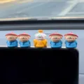 Set van puppy autobord figuurtjes, mini hars keizer en minister dier speelgoed decor. - Keizer Puppy met 4 Wachters