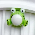 Cute Green Frog Resin Charm Car Interior Dashboard Ornament DIY Phone Case Craft Accessory - 1 Small Frog Figure