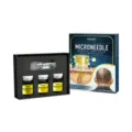GleamXi Herbal Infusion Hair Stimulation Set with Microneedle Device and Serum Bottles - Essence Set with Roller