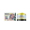 GleamXi gold temporäres Haargel für lebendiges Partystyling, auswaschbar 100g Dose und Box - Gelb