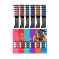 GleamXi Temporäre Haarkreide Kämme 6 Stück Auswaschbare Haarfarbe Set für Party - 6-Teiliges Set