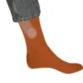 Funny novelty joke socks with creative dink pattern design for parties and gifts daily wear. - Jacquard / Dark Brown