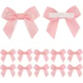 Lazos de satén rosa con adhesivo para envolver regalos y detalles de decoración de bodas - 2.0cm / Rosa