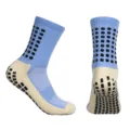 Calze sportive antiscivolo da uomo, spugna inferiore, per calcio e allenamento professionale. - 38-46 / Azzurro