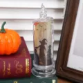 Halloween LED simulation candle lamp spooky party decorative ornament prop scary ambient light - Pumpkin Child (Without Candlestick) / 5.5x15cm