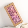 Premium Κουτί Με Διατηρημένα Άνθη Ορτανσίας Υλικό DIY Για Όμορφη Διακόσμηση Σπιτιού - Πολυσύχναστο Μπροκάρ Χρώμα Κουτί 100g Κατηγορίας A Ορτανσία
