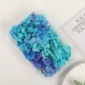 Ortensie blu conservate e fiori secchi pacchetto di materiale fai da te per artigianato. - Colore di Vetro Ortensia Anna Grado A