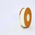 Cinta de organza blanca rota transparente, 2.5cm cinta decorativa para ramo de flores y pasteles. - 2,5 cm * 50 Yardas / Blanco Roto