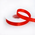 Rollo de cinta a cuadros rojo para embalaje de regalos flores y manualidades DIY Variante - 1.5CM*25 Yards / Rojo