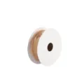Champagnekleurige organzalint rol voor cadeauverpakking, bloemboeket decoratie en bakambacht. - 4.0CM*10 Yards / Charmant geel