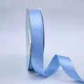 Nastro in raso di poliestere double-face azzurro 2.5cm per confezioni regalo e fai da te - Azzurro