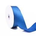 Nastro in poliestere blu da 4cm per confezioni regalo, pasticceria e decorazione per feste. - 4,0 cm x 50 Yards / Blu Zaffiro