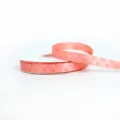 Roze geruite lint voor geschenkverpakking, taartdozen en DIY bloemige strikken decoratie. - 1.2cm*25 Yards / Lotusroze