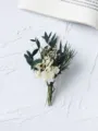 Mini preserved dried flower bouquet forest style rustic home decor gift festival arrangement - Hydrangea and Crystal Bouquet No. 2 (Approx. 8-11cm)