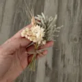 Mini mpouketo apo xeromena louloudia rustik anthiki syndhesi margarita diakosmisis - Μπουκέτο βρώμης και ελίχρυσου αρ. 7 (περίπου 8-11 cm)