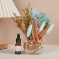 Kit de difusor DIY con flores secas, ramas de canela y aceite esencial para hogar. - Estilo Admiración / Paquete de Materiales con Taza y Aceite Esencial