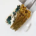 DIY dried flower material package mixed flower box for home decor and handmade crafts. - Earth Tones