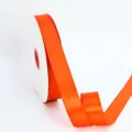 Orange Polyester Satin Ribbon 2.5cm Roll for Gift Wrapping Cake Box and Floral Decoration - Dark Orange