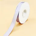 Nastro a pois 2.5cm nastro di raso viola chiaro per confezioni regalo bouquet decorazione - Viola Chiaro con Pois Bianchi