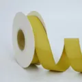 Yellow matte satin ribbon variant, ideal for premium gift wrapping and bouquet decor. - 2.5cm*25 Yards / Earthy Yellow