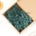 Αποξηραμένα άνθη gypsophila statice μπλε χύμα DIY ανθοδέσμη craft διακοσμητικό κουτί - 50 στελέχη μπλε λιμόνιου (σε κουτί)