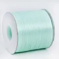 Light green polyester ribbon spool, 0.3cm solid color satin ribbon for gift wrapping crafts - 0.3cm / Light Green
