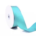 Nastro in poliestere turchese per confezioni regalo, decorazioni nuziali e composizioni. - 4,0 cm x 50 Yards / Blu lago