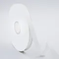White velvet ribbon spool for gift wrapping, crafts, apparel accessories, and hair decor crafts. - 1.0cm x 10 Yards / White