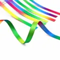 1.0cm Regenbogen Farbverlauf Polyesterband, buntes doppelseitiges Satinband fuer DIY Basteln. - Doppelseitiger Farbverlauf / 1,0 cm x 25 Yards