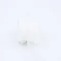 Cinta de organza blanca, cinta transparente para envolver flores y regalos, 1 pz - 4.0CM*10 Yardas / Blanco