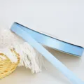 Variante rotolo di nastro in poliestere azzurro, nastro raso solido 1.2cm per imballaggio regali. - 1.2cm*100 Yards / Azzurro