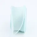 Cinta de organza azul claro para envolver flores, decoración de pasteles y regalos, 4cm. - 4.0CM*10 Yardas / Azul Turquesa