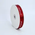 Burgundy ribbon 2cm wide 100 yards with Just for you print for gift wrapping and bouquets. - 2.0cm*100 Yards / Burgundy