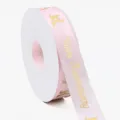 Nastro in poliestere rosa 2.5cm con stampa dorata Happy Anniversary per confezioni regalo - 2.5cm / Rosa chiaro