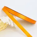 Nastro di raso di poliestere arancione da 1,2 cm per confezioni regalo, decorazioni floreali e torte. - 1.2cm*100 Yards / Arancione