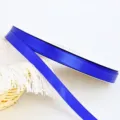 Nastro in raso di poliestere monofacciale blu royal 1,2 cm per confezioni regalo e decori - 1.2cm*100 Yards / Blu Zaffiro