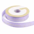 Light purple ribbon variant, 2.5cm width and 45m length, gold foil love heart printed design. - 2.5cm Width / 35 Yards / Light Purple