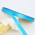 Nastro in poliestere blu da 1,2 cm per confezioni regalo, bouquet di fiori e fiocchi. - 1.2cm*100 Yards / Blu lago
