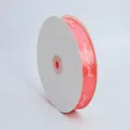 Watermelon red 2cm wide 100 yards English printed ribbon for gift and bouquet wrapping - 2.0cm*100 Yards / Watermelon red